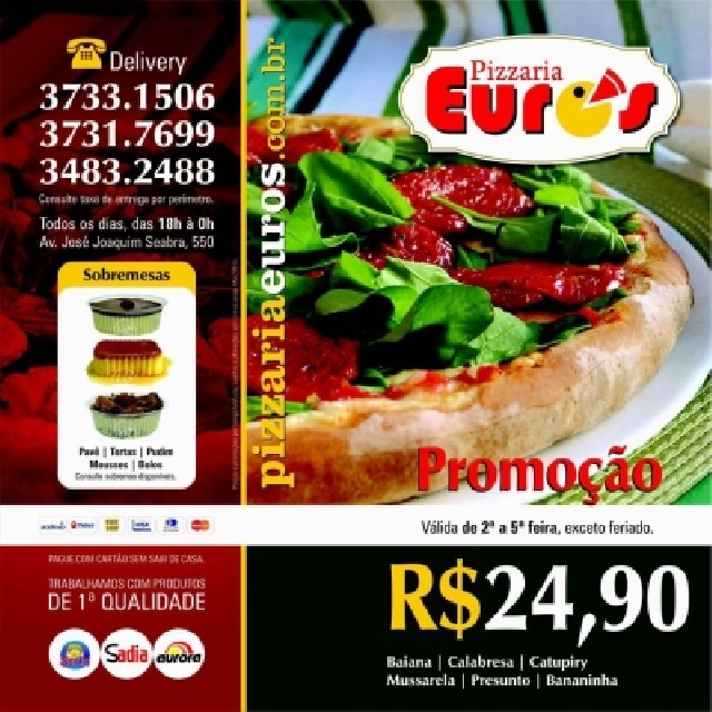Foto 1 - Pizza em promoo