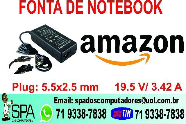 Foto 1 - Carregador do notebook amazon novo na caixa em ssa