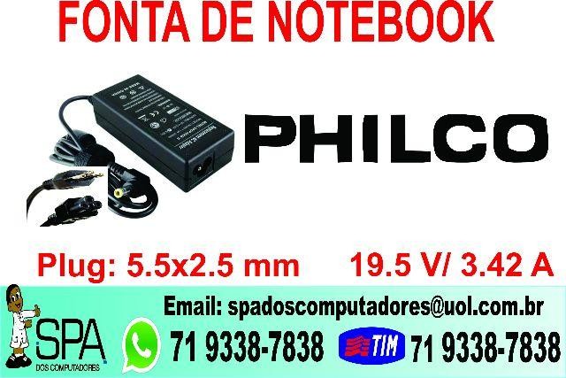 Foto 1 - Fonte do notebook philco novo em ssa